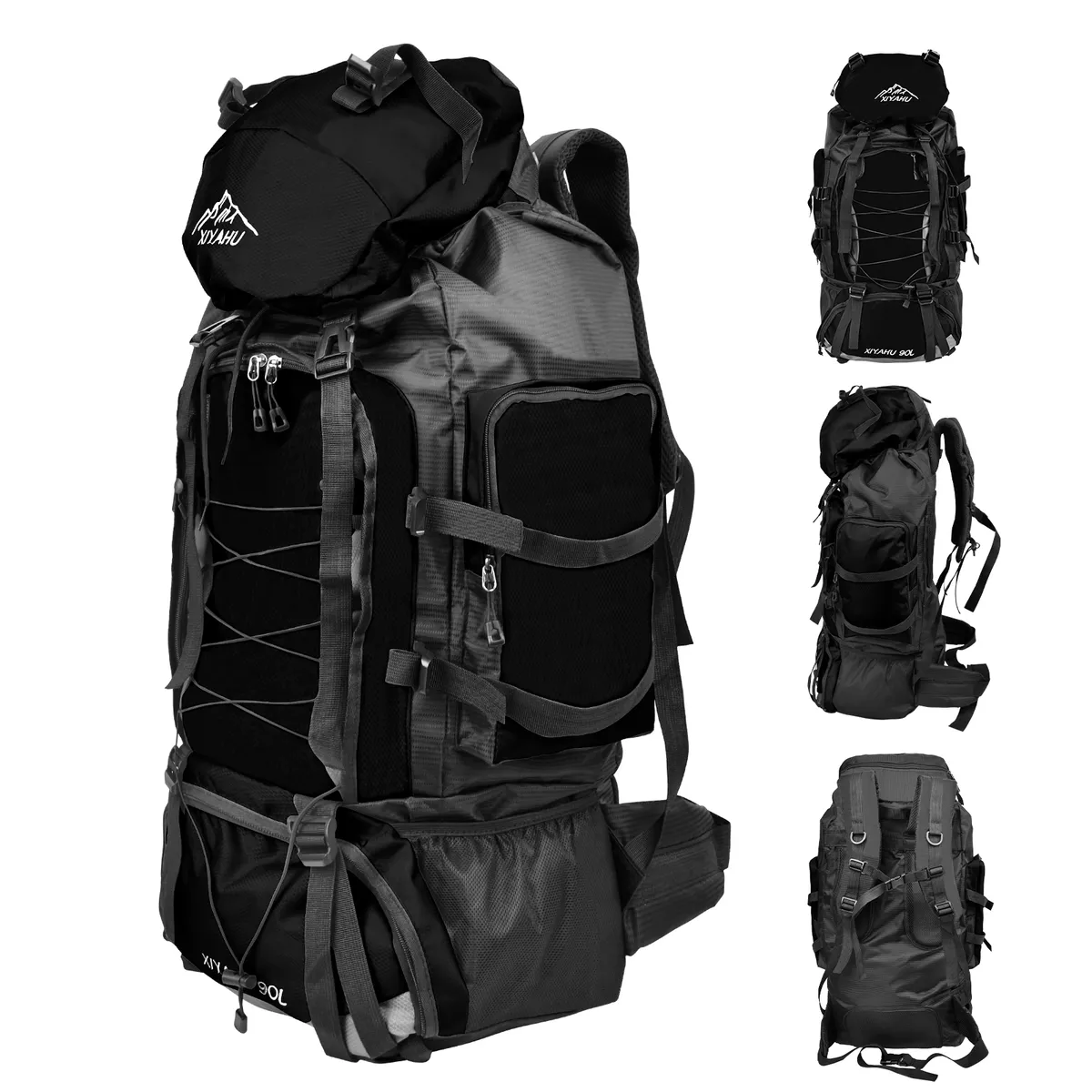 AIZO - Mochila Impermeable De 90l Para Camping Trekking Y Viajes