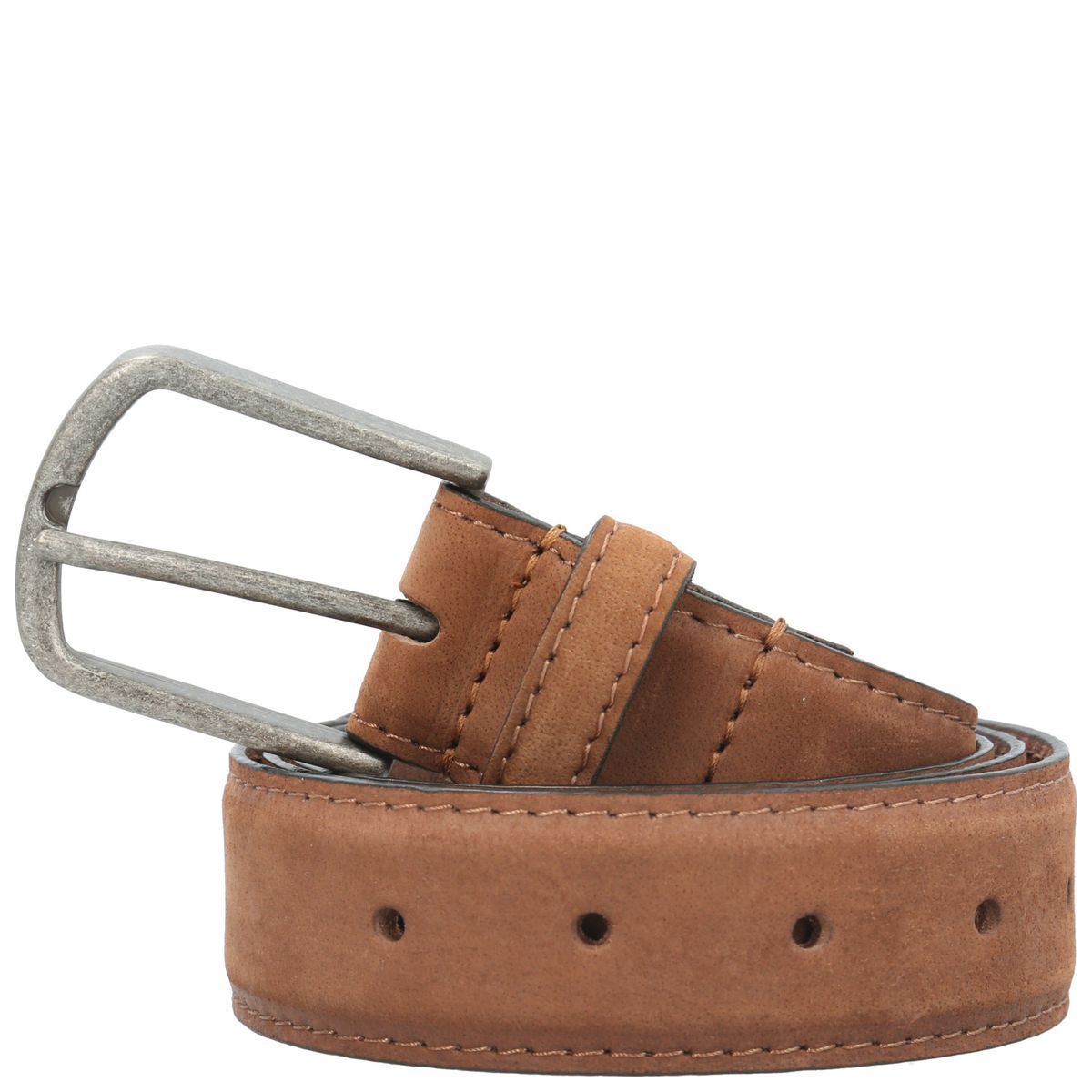 HUSH PUPPIES - Cinturón Cuero Hombre Hp Alcazar Café HUSH PUPPIES