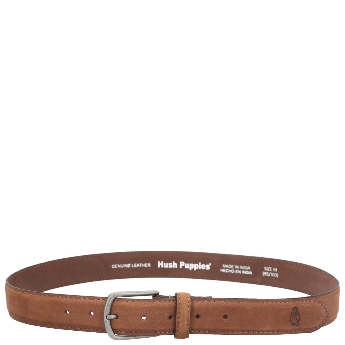 HUSH PUPPIES - Cinturón Cuero Hombre Hp Alcazar Café HUSH PUPPIES