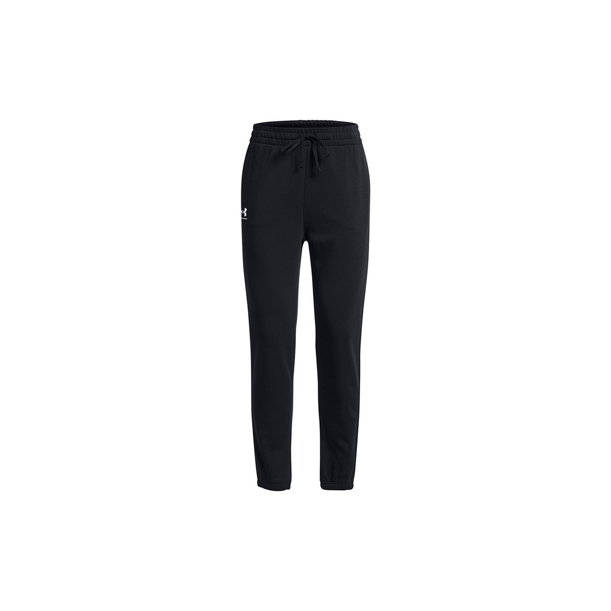 UNDER ARMOUR - Pantalón Buzo Joggers UA Rival Mujer Negro UNDER ARMOUR