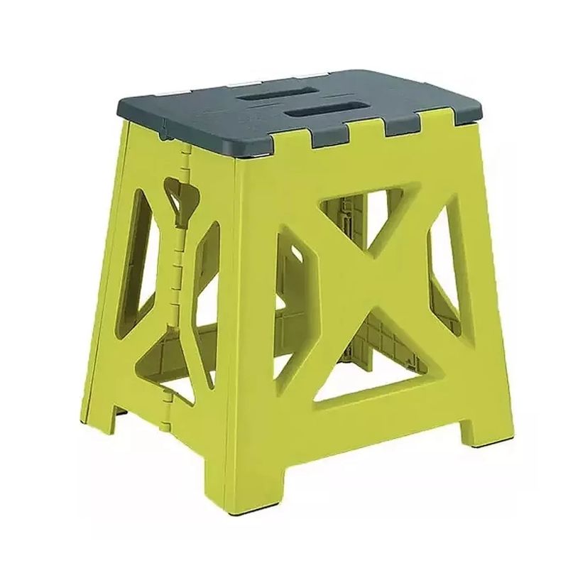 GENERICO - Silla Taburete Plástico Plegable Resistente Portátil