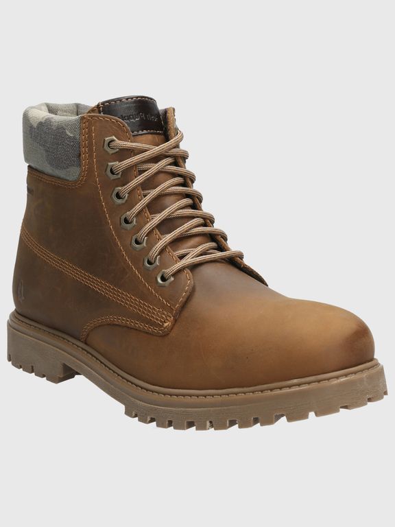 Botin Cuero Hombre Negam CafÃ©