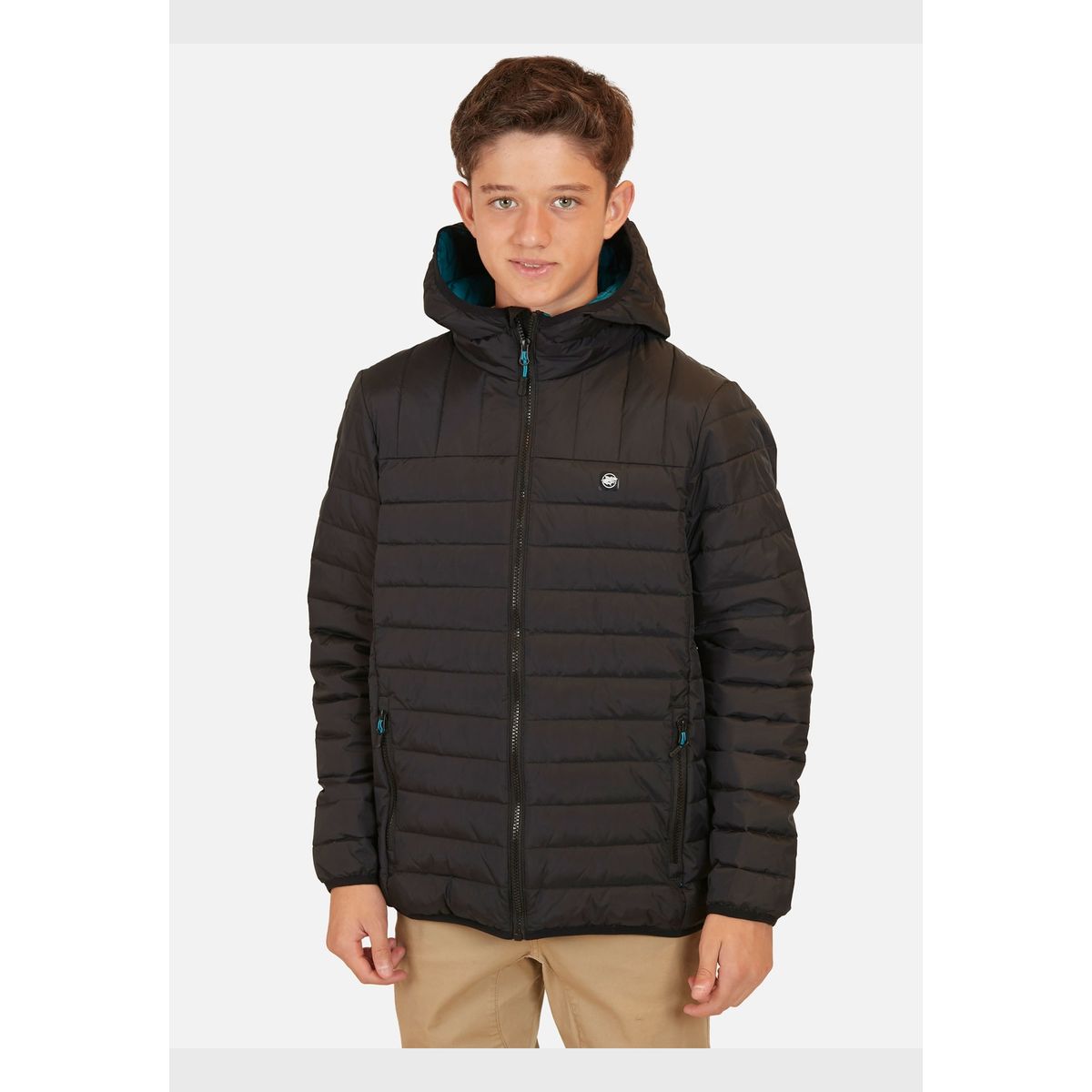 MAUI AND SONS - Parka Puffa Honokaa Young Negro Infantil Maui And Sons