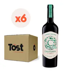 CALITERRA - 6x Vino Reserva Cabernet Sauvignon 750cc