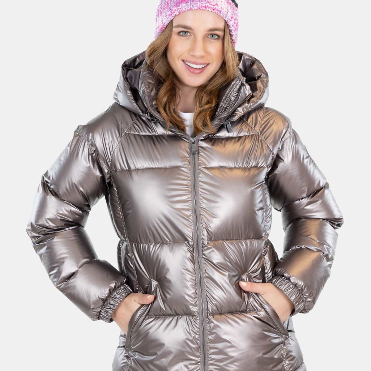 MAUI AND SONS - Parka Clear Waters Rosado Mujer Maui And Sons