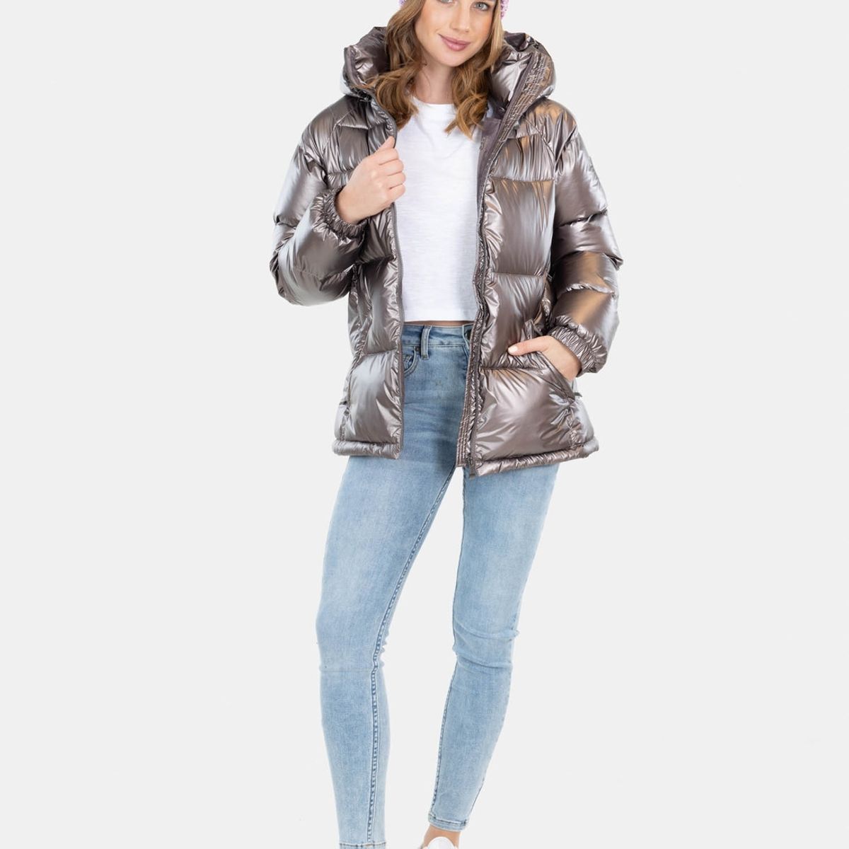 MAUI AND SONS - Parka Clear Waters Rosado Mujer Maui And Sons