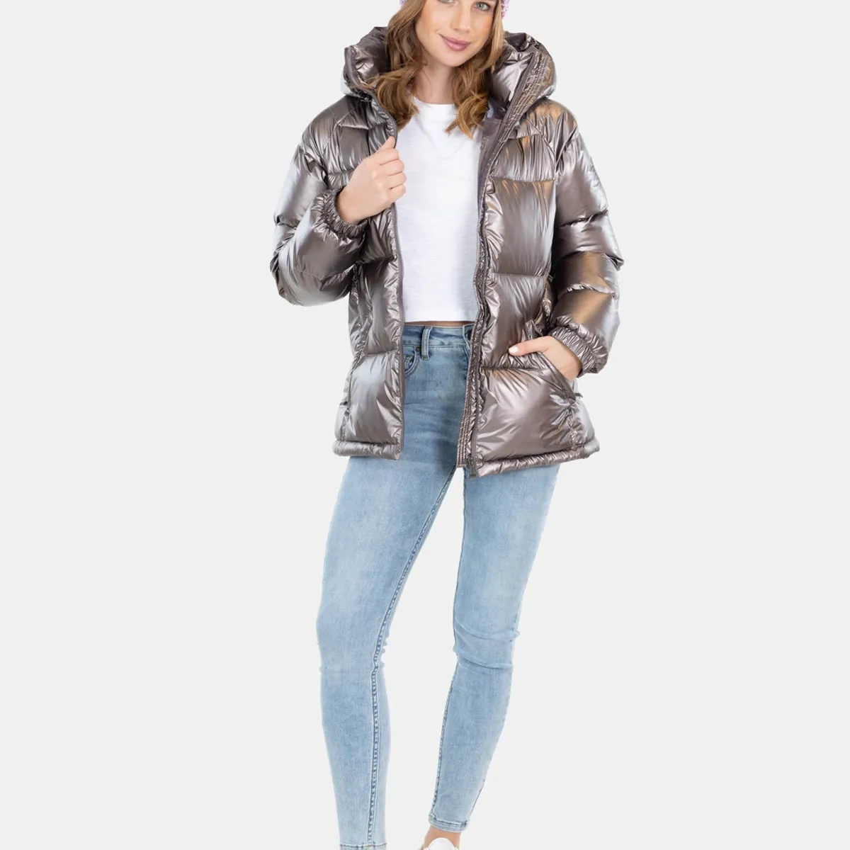 MAUI AND SONS - Parka Clear Waters Rosado Mujer Maui And Sons