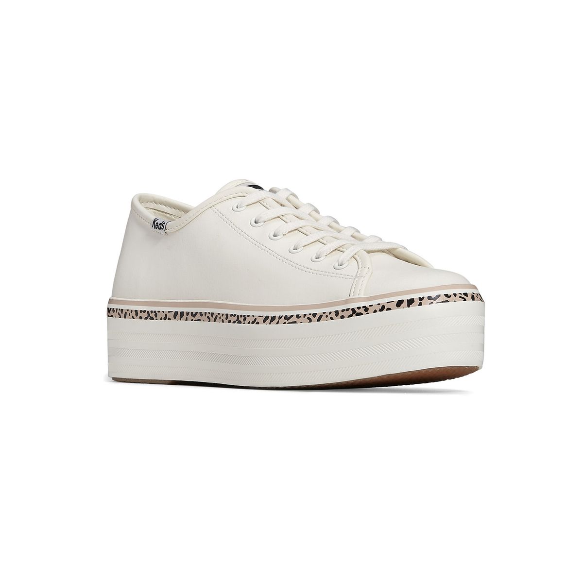 KEDS - Zapatilla Cuero Mujer Triple Up Leo KEDS