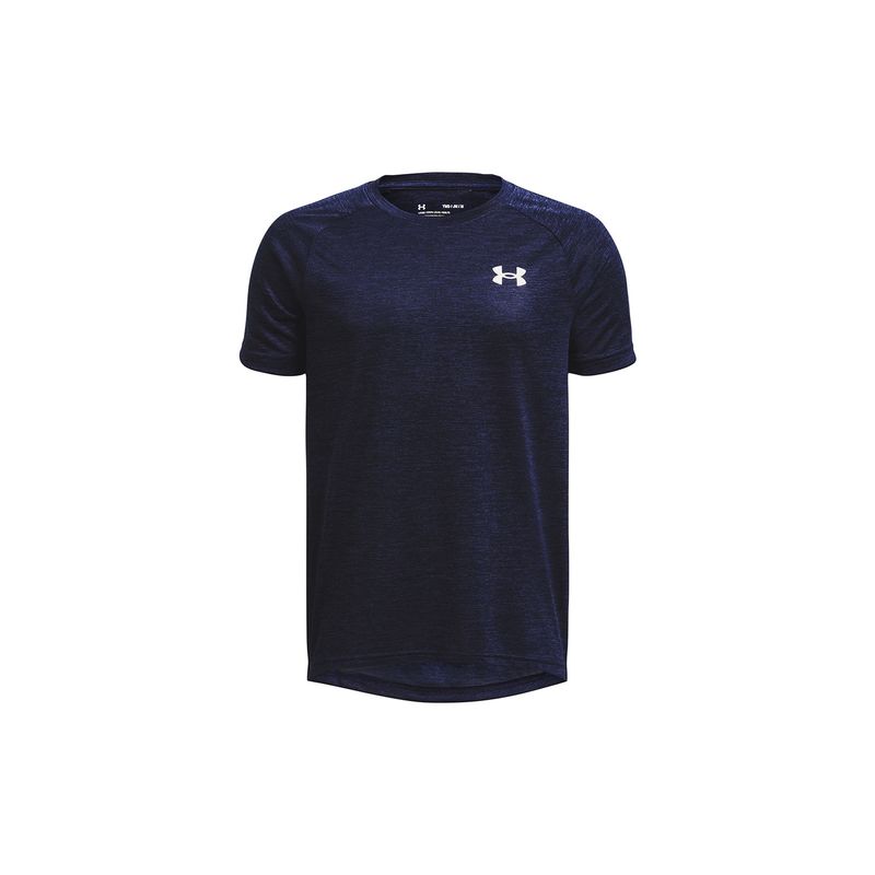 UNDER ARMOUR - Polera Manga Corta UA 2.0 Niño Azul Marino UNDER ARMOUR