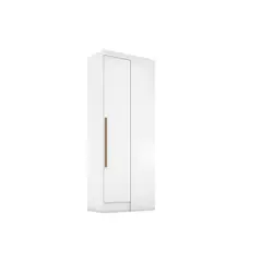 RODLER - Closet Canto Blanco 2 Puertas