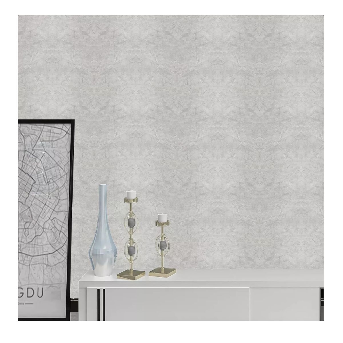 GENERICO - Papel Mural Autoadhesivo Mármol Ladrillo Pared Y Piso 60x300