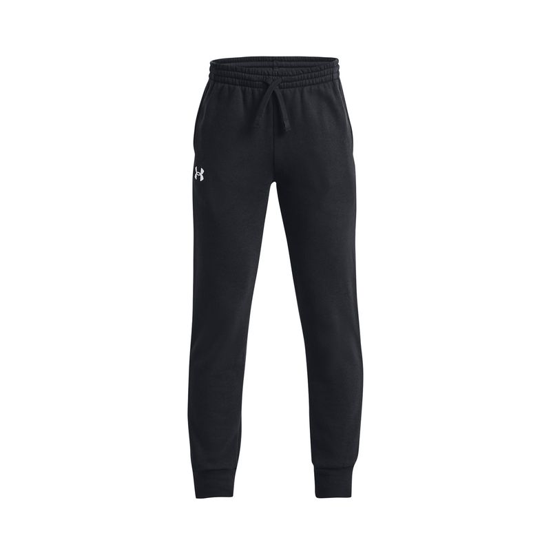 UNDER ARMOUR - Joggers UA Rival para niño Negro UNDER ARMOUR