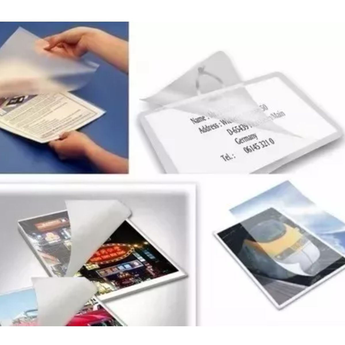 GENERICO - Termolaminadora Plastificadora Tamaño Carta Y Oficio Oficina