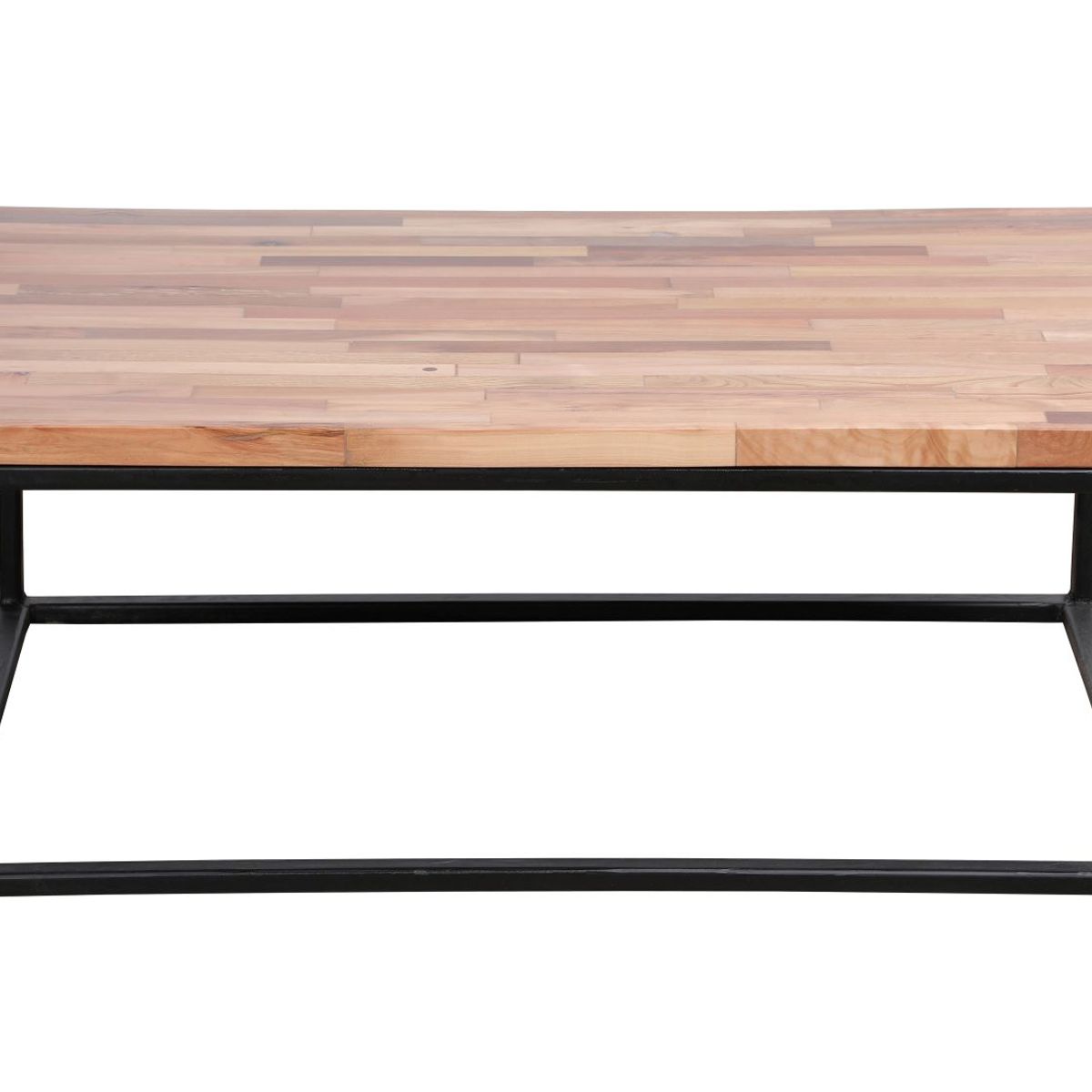 MUEBLES NATIVA - Mesa de Centro Industrial Rustica