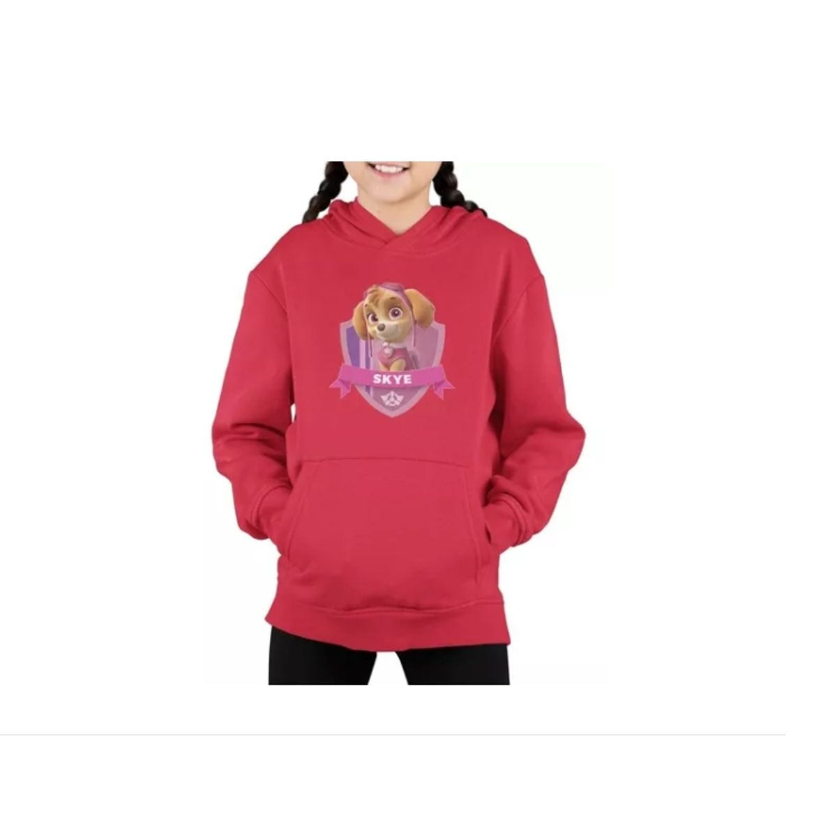 GENERICO - Poleron Niña Sky Paw Patrol Patrulla Canina Estampado Invier