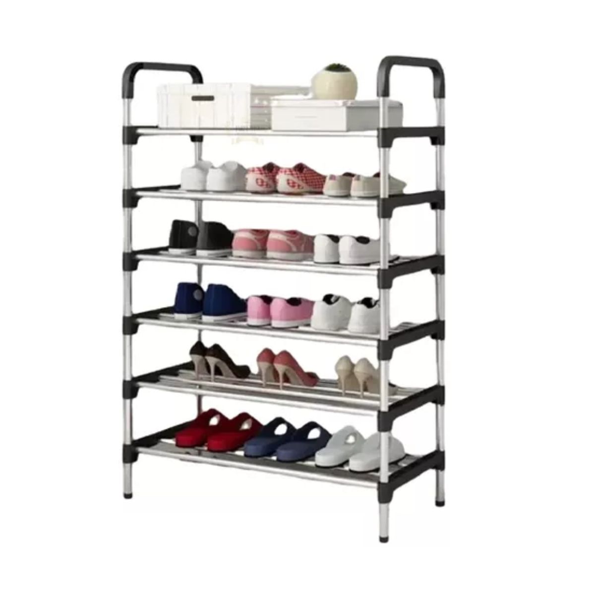 GENERICO - Organizadores De Zapatos Mueble Ropa Zapatero Armable 18 pares