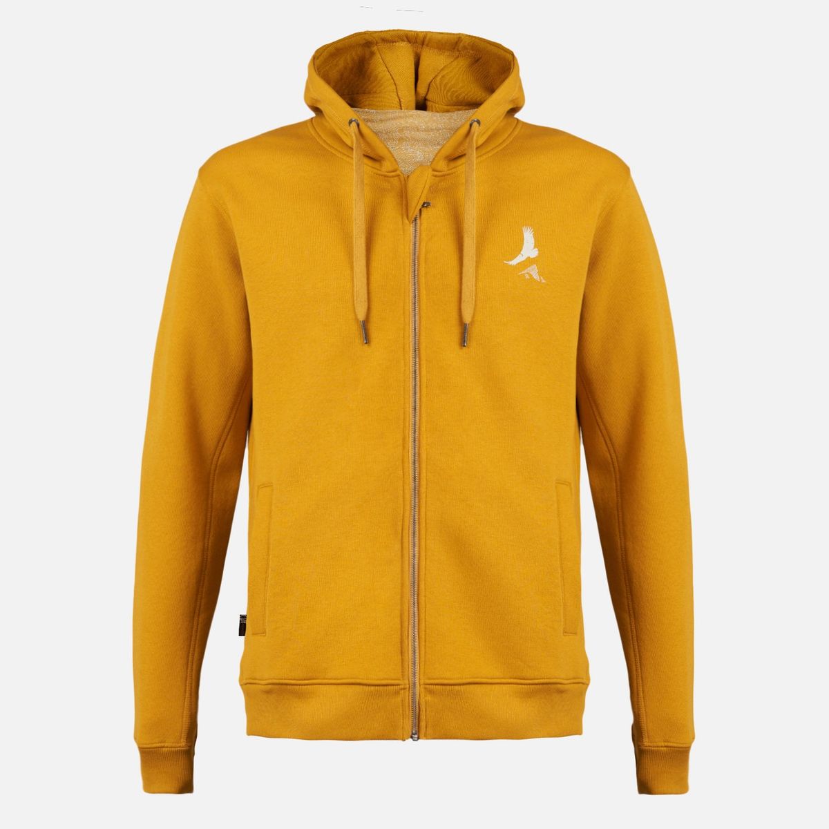 HAKA HONU - Poleron Hombre Ninja Mostaza Haka Honu