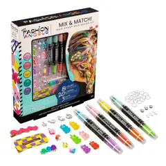 FASHION ANGELS - Set Pinturas Temporales Pelo 4 Lapices Niñas