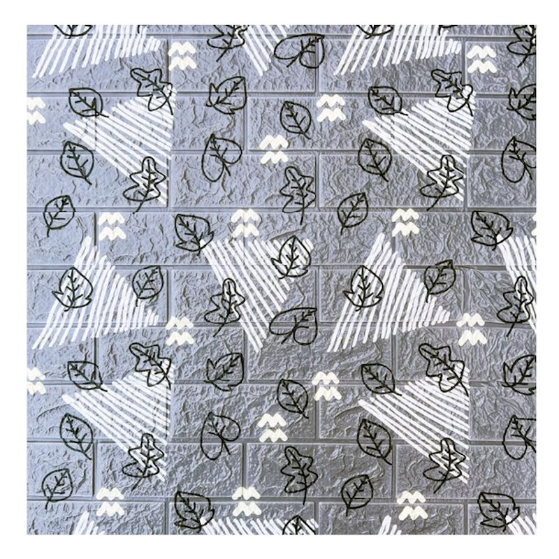 GENERICO - Pack 10 Lamina Papel Mural Autoadhesivo 3d Ladrillo Disenos