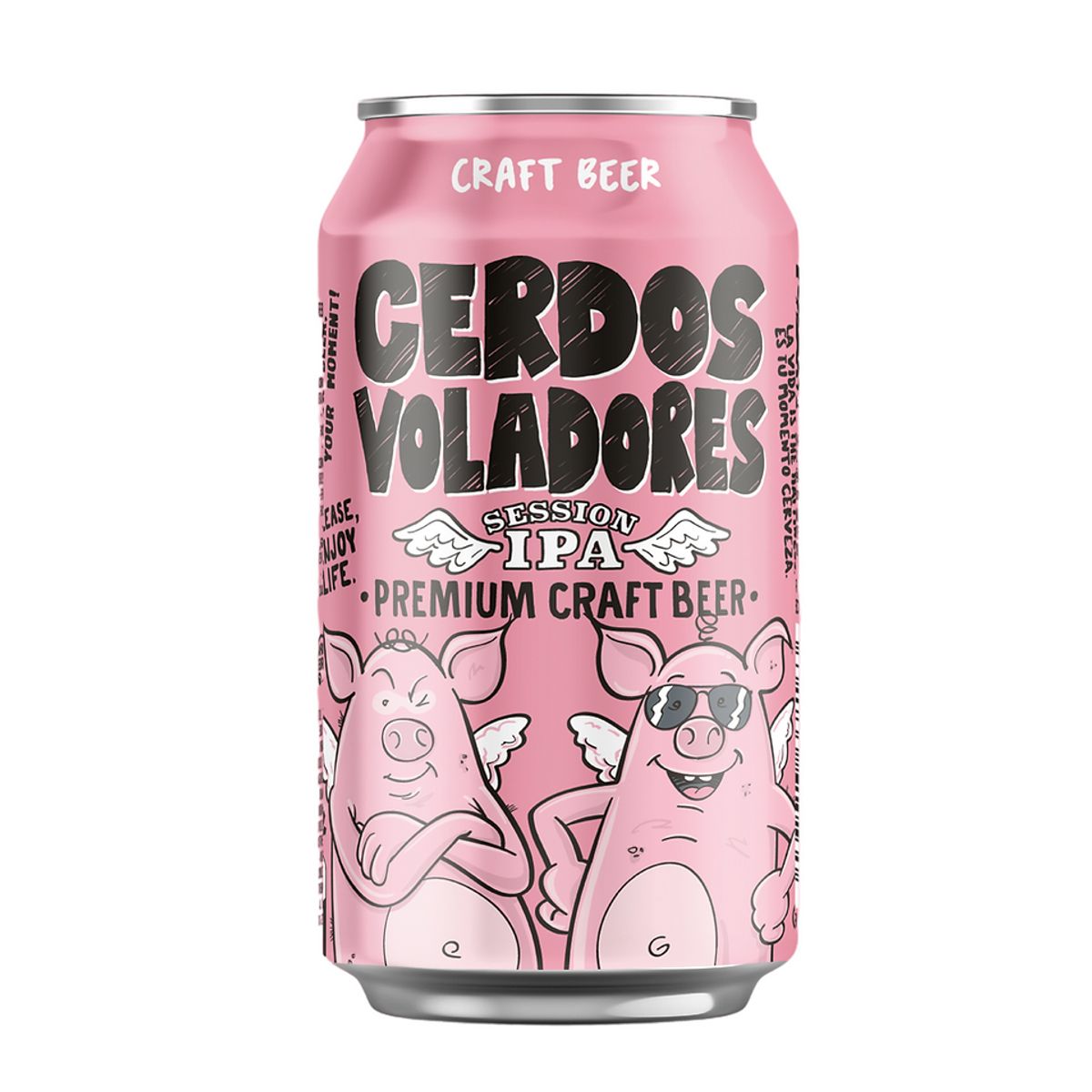 BARCELONA BEER COMPANY - Pack 6 Cervezas Cerdos Voladores Lata 330cc