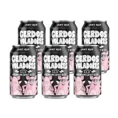 BARCELONA BEER COMPANY - Pack 12 Cervezas Cerdos Voladores - Brown Ale 330cc