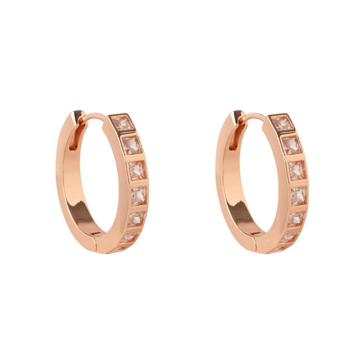 BOAZ JOYAS - ARGOLLAS FARA BAÑADAS EN ORO ROSADO