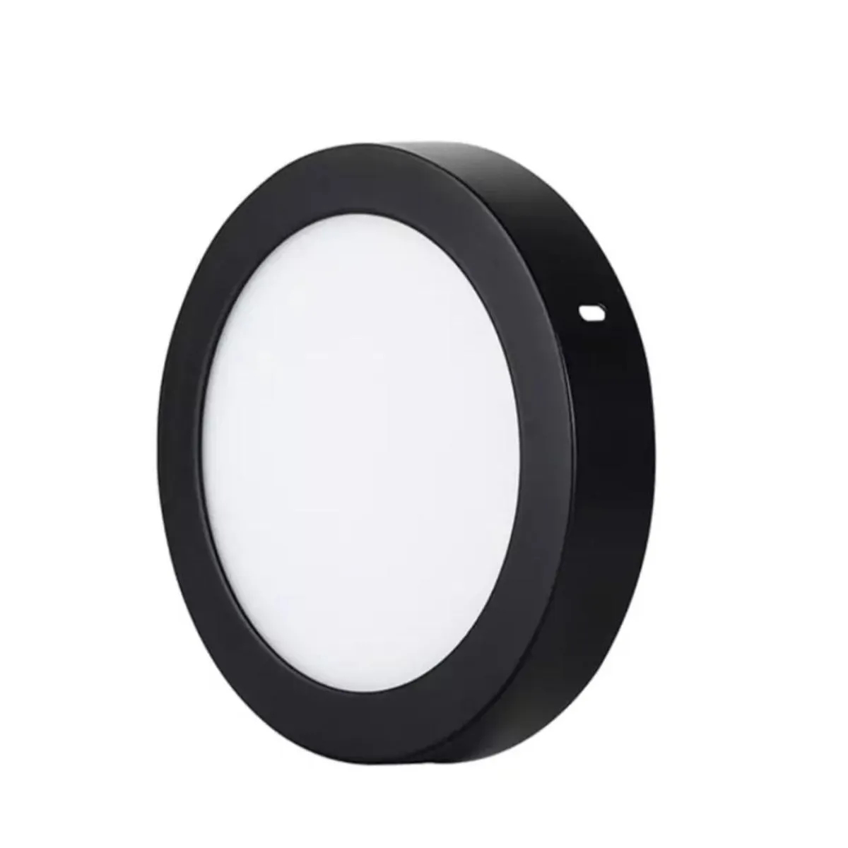 WANT - Panel Led Sobrepuesto 24w Borde Negro Luz Calida