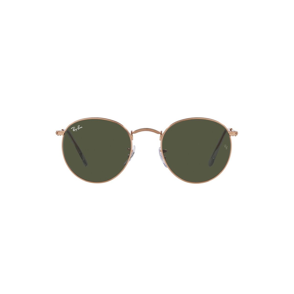 RAY BAN - Anteojos De Sol Ray-Ban RB3447 Round Metal Dorado Hombre