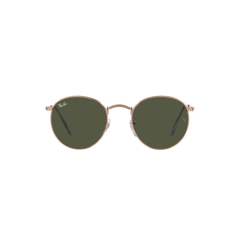 RAY BAN - Anteojos De Sol Ray-Ban RB3447 Round Metal Dorado Hombre