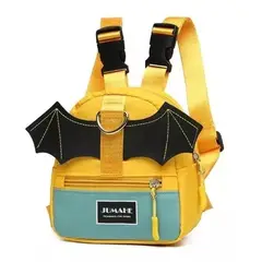 GENERICO - Arnés Con Mochila En Forma De Murciélago Para Mascotas Cs