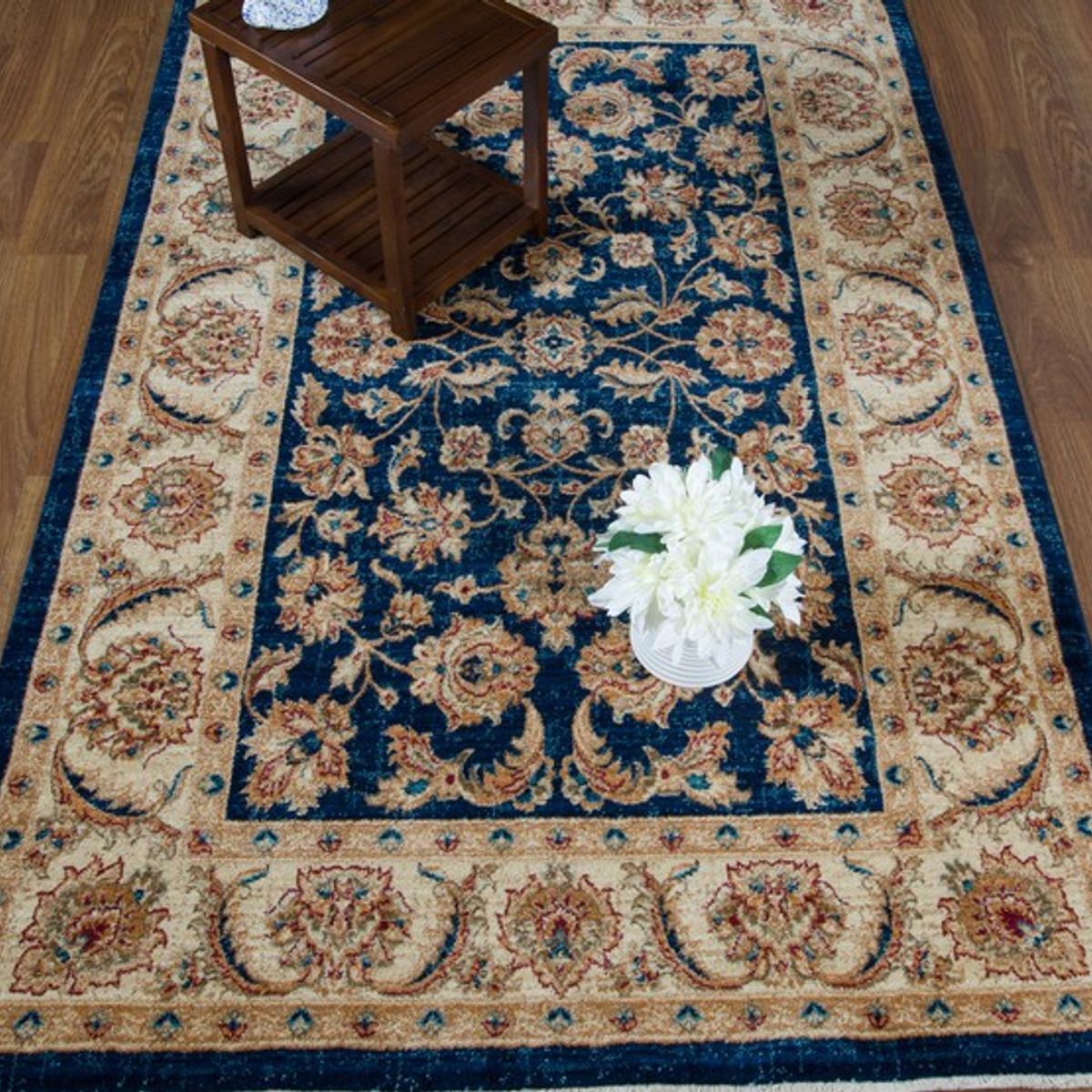 MROTTO - ALFODIA Alfombra PremiumTurca 200 x 300 cm Azul Marino