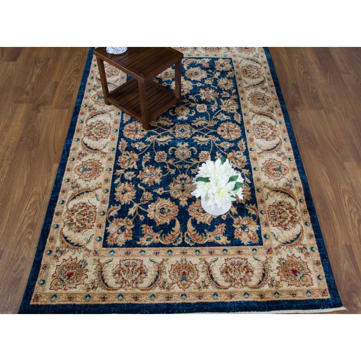 MROTTO - ALFODIA Alfombra PremiumTurca 200 x 300 cm Azul Marino