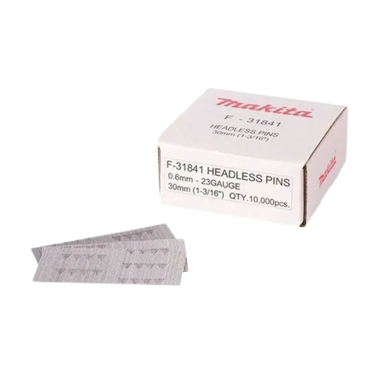 MAKITA - Clavo Aguja 23 Ga / 0.6mm Largo 30mm (10000u) Makita F-31841