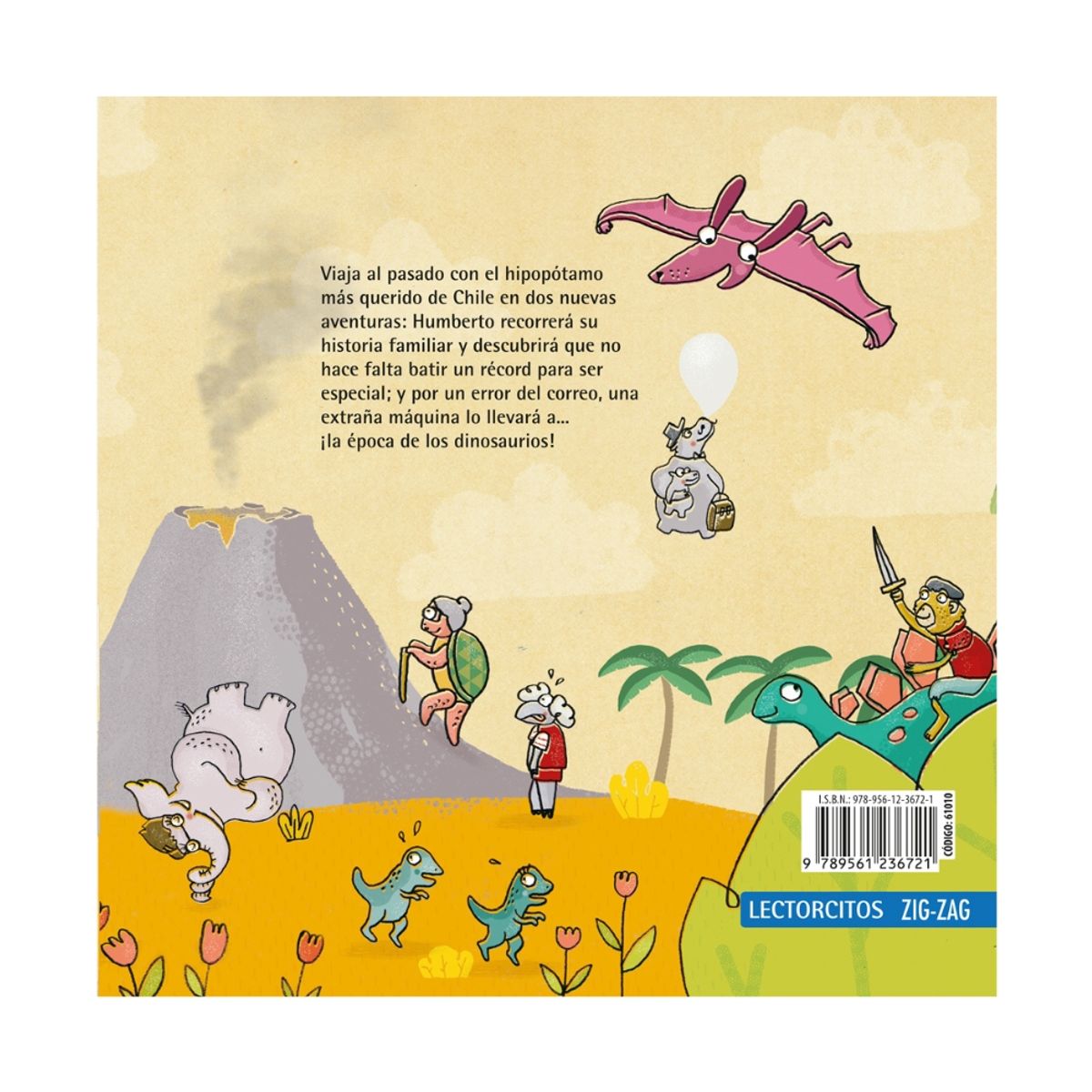 EDITORA ZIG ZAG - Libro Literatura infantil HUMBERTO VIAJA AL PASADO