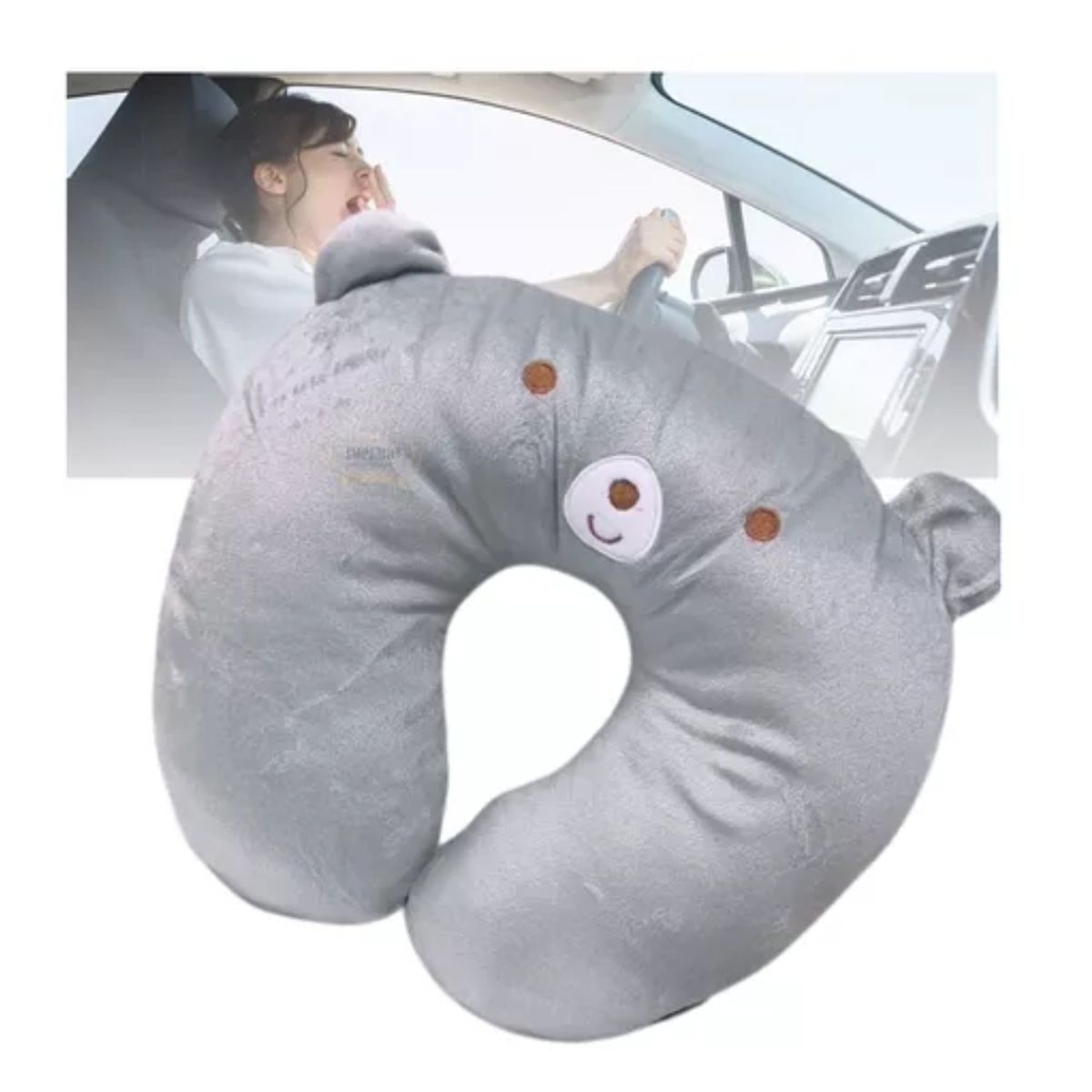 GENERICO - Almohada Viaje Cojín Cervical Almohada De Cuello Cojin Viaje