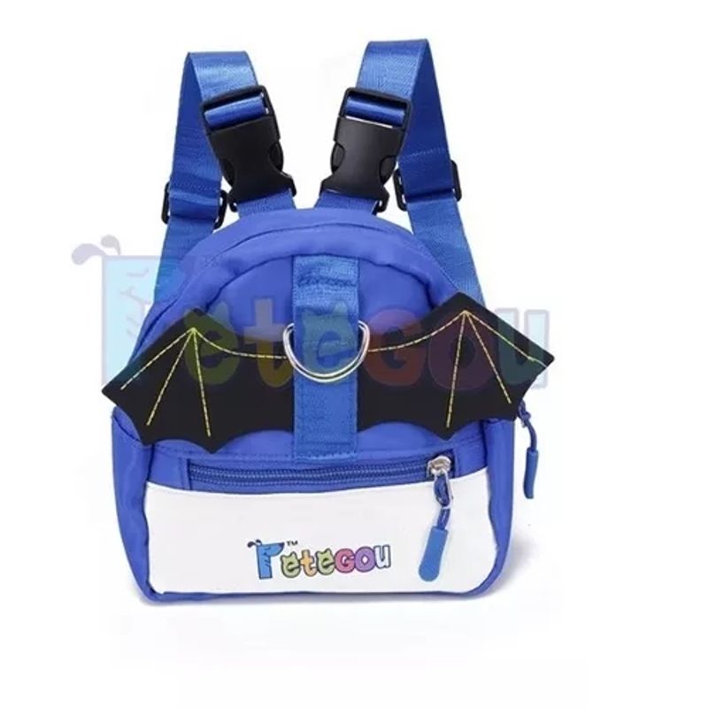 GENERICO - Arnés Con Mochila En Forma De Murciélago Para Mascotas  Cs