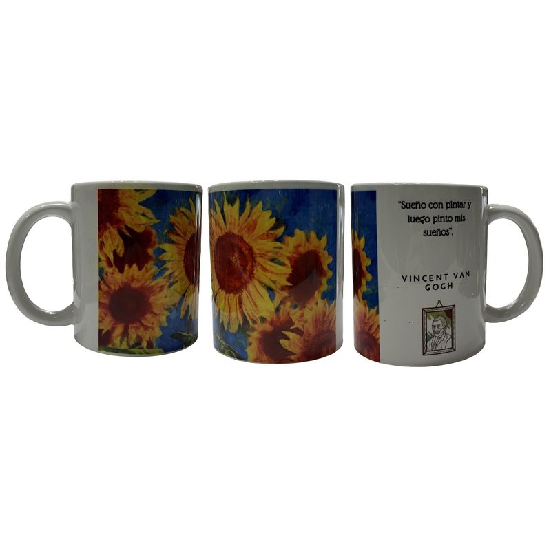 GENERICO - Hermoso Tazón Mug - Flower - Vincent Van Gogh