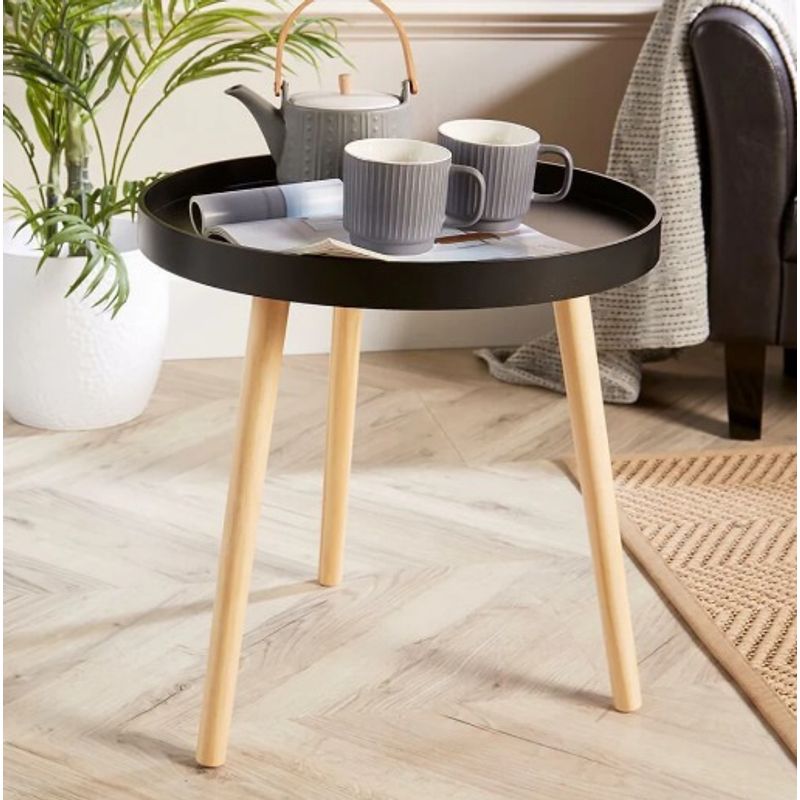 CORI CORI - Mesa Lateral Eames  Negro