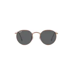 RAY BAN - Anteojos De Sol Ray-Ban RB3447 Round Metal Dorado Hombre