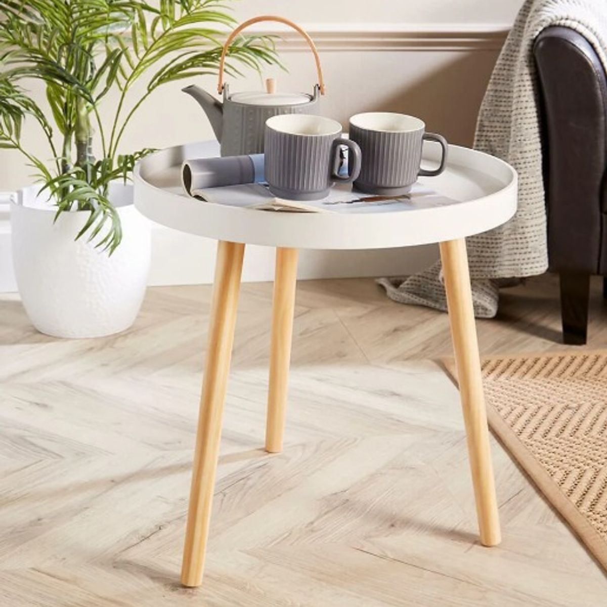 CORI CORI - Mesa Lateral Eames  Blanco