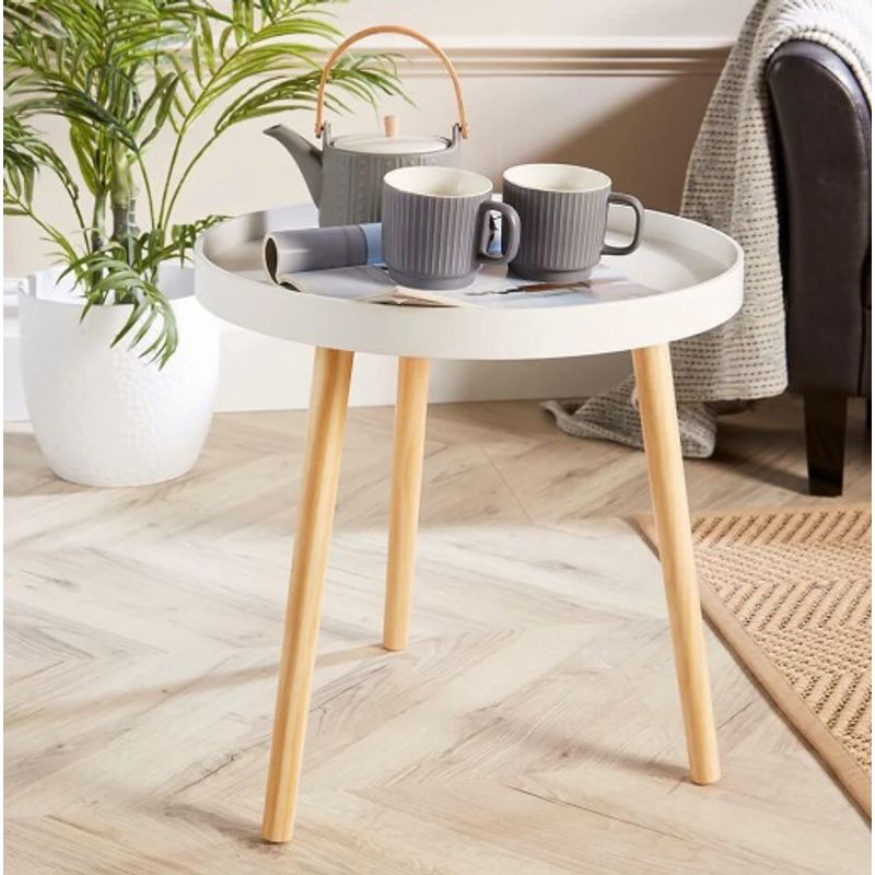 CORI CORI - Mesa Lateral Eames  Blanco