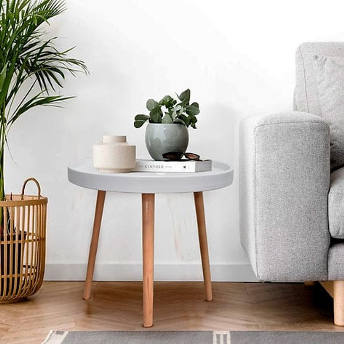 CORI CORI - Mesa Lateral Eames  Blanco