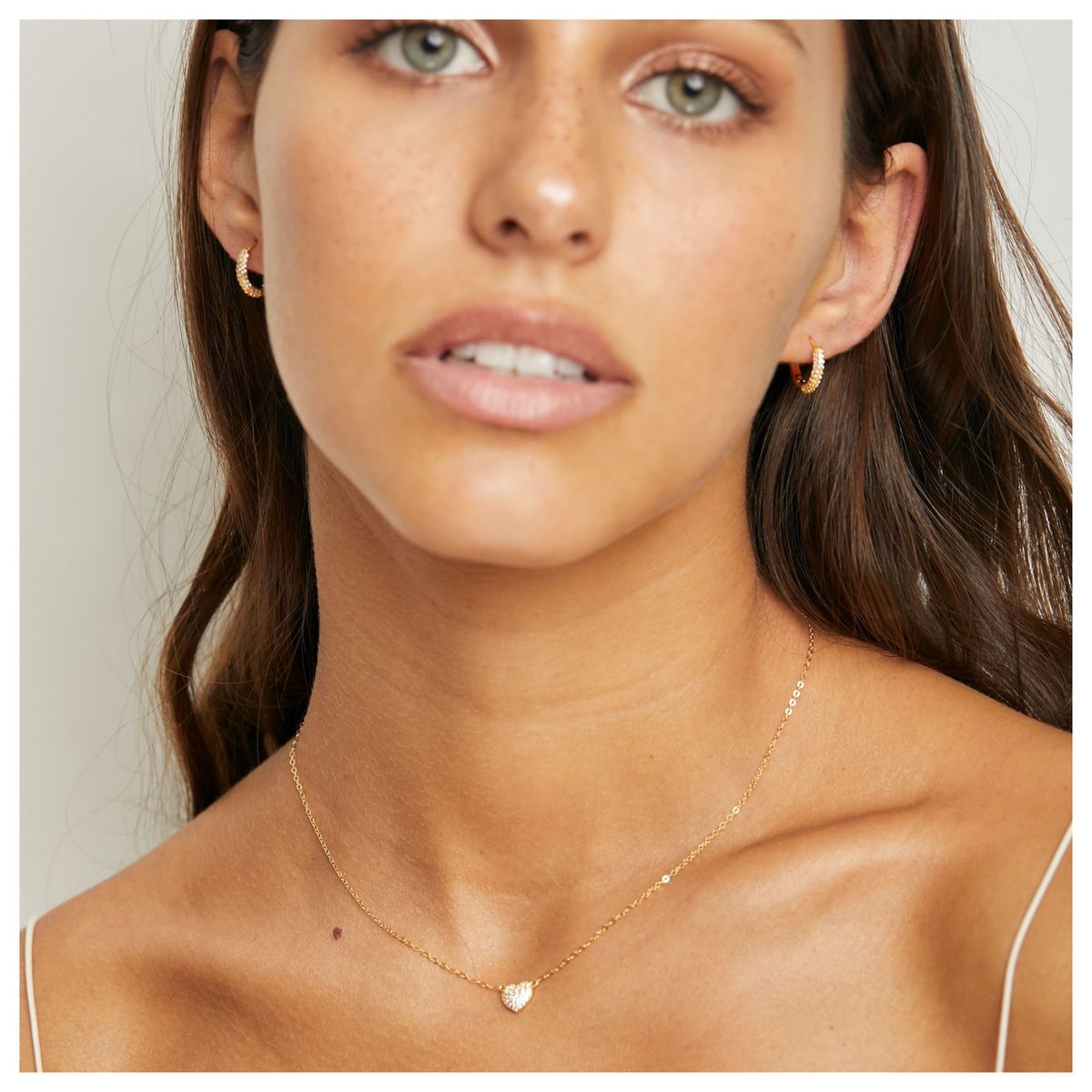 BOAZ JOYAS - COLLAR CORAZÓN BAÑADO EN ORO