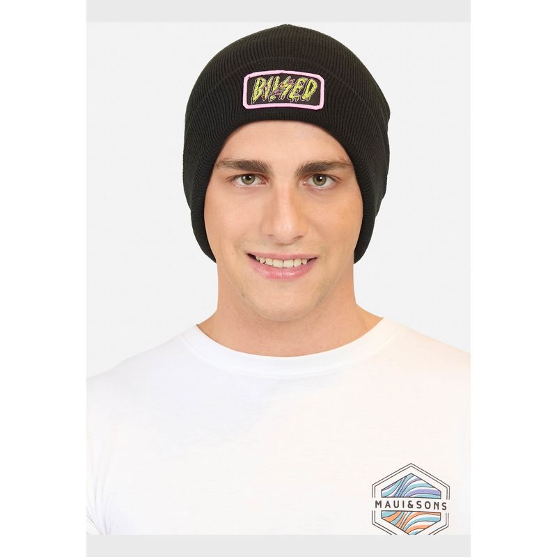 MAUI AND SONS - Gorro Xfier Negro Hombre Maui And Sons_.