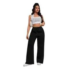 MPROPIA - Pantalón Buzo Mujer Jogger Invierno Forro Polar Recto 138