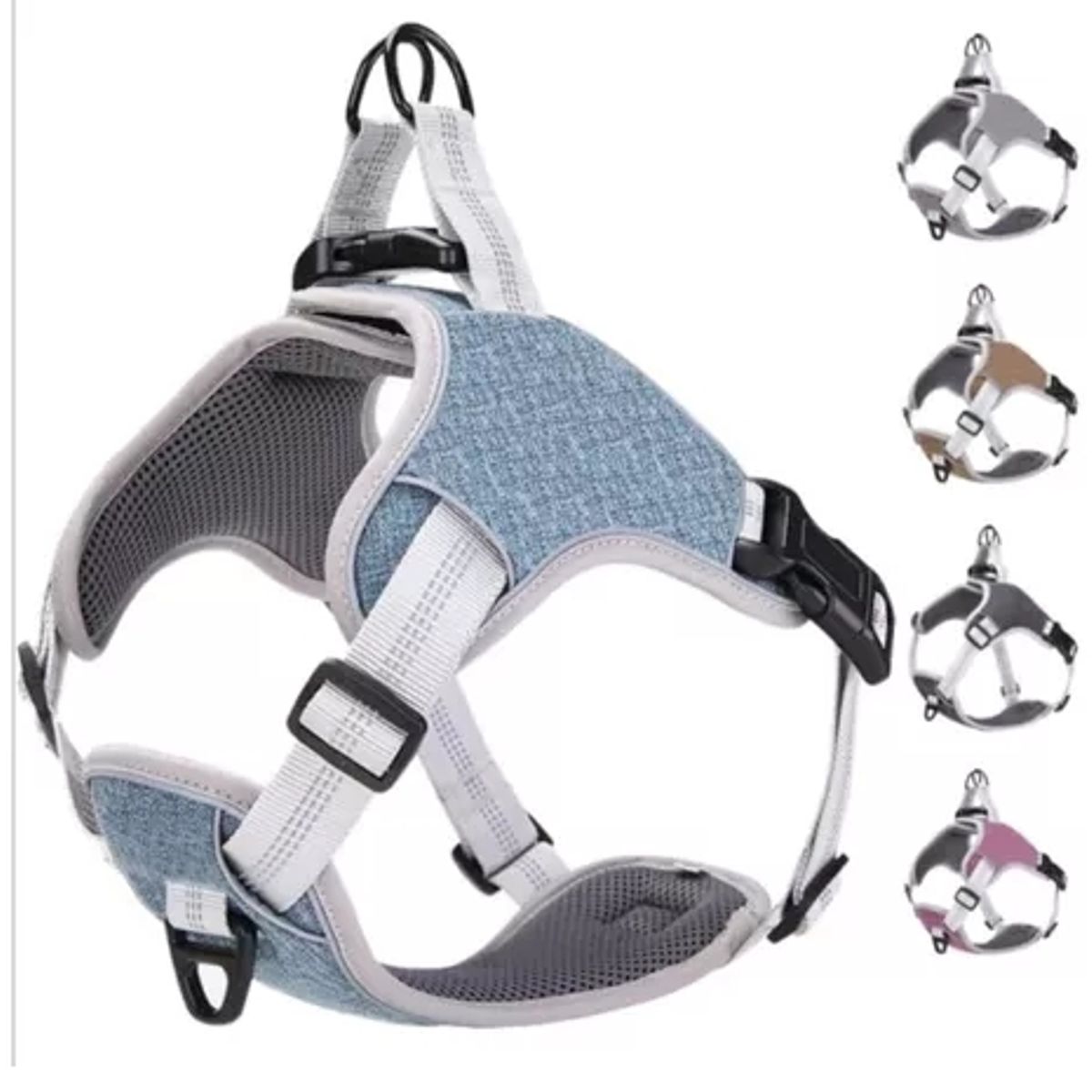GENERICO - Arnés Anti Tirones Acolchados Para Perro Tallas S A Xxl
