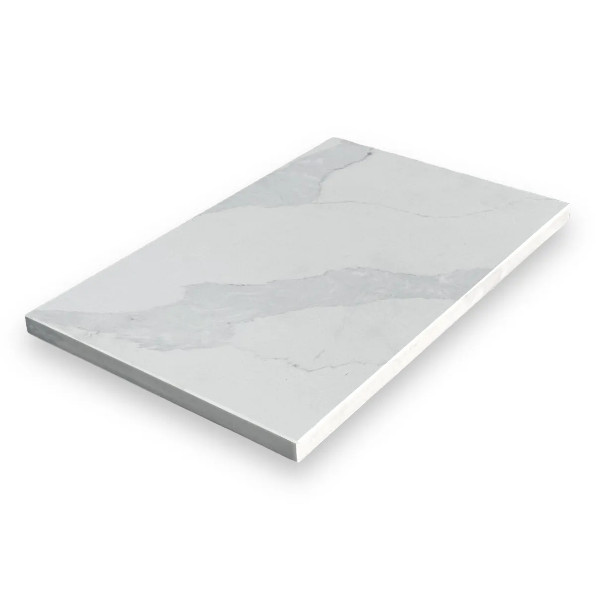 BM BRUNO MARMOL - Tabla Aperitivo Cuarzo Calacatta 40x23 cm