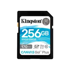 KINGSTON - SDG3256GB MEMORIA SD CANVAS GO PLUS 256 GB