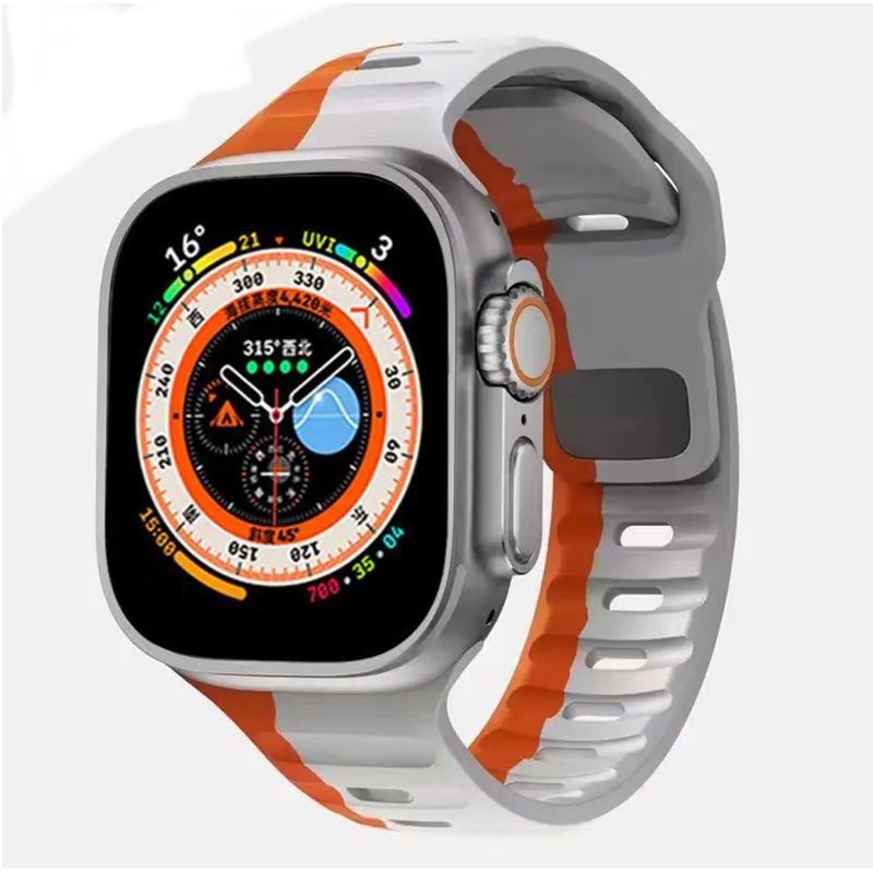 GENERICO - Correa ultra pro compatible con Apple Watch 44-45-49mm