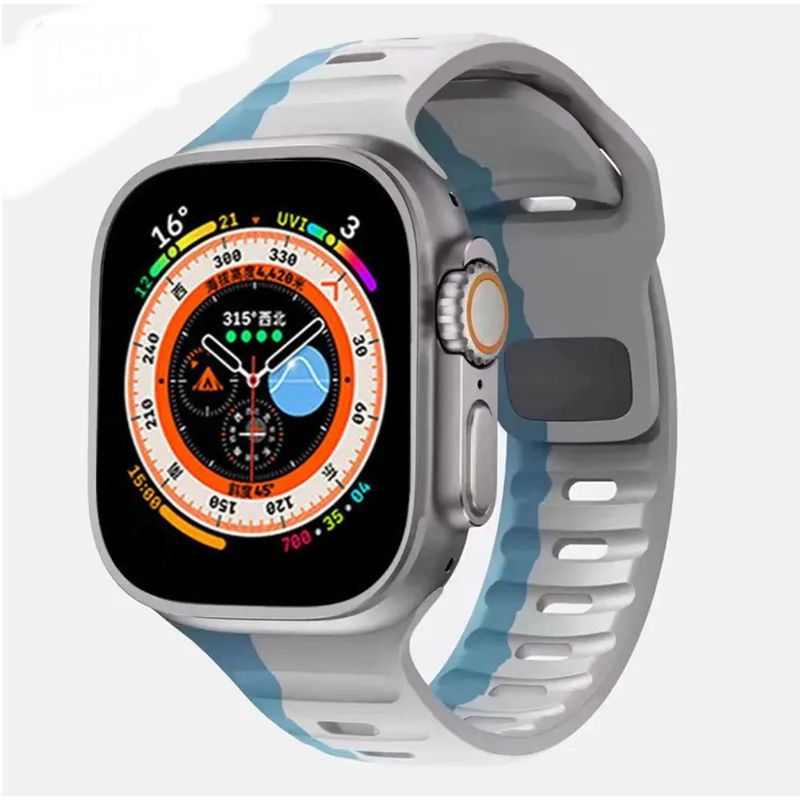 GENERICO - Correa ultra pro compatible con Apple Watch 44-45-49mm